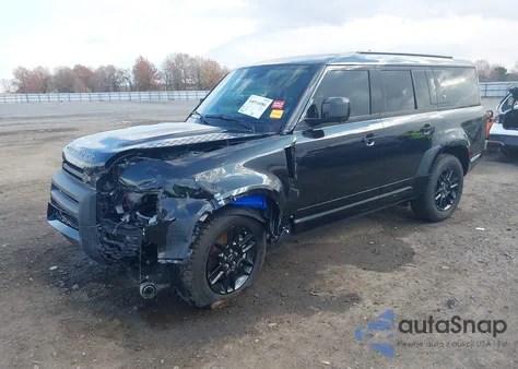 2024 Land Rover Defender 130 P400 X-Dynamic Se from USA, damaged, VIN SALE2FEU9R2343429